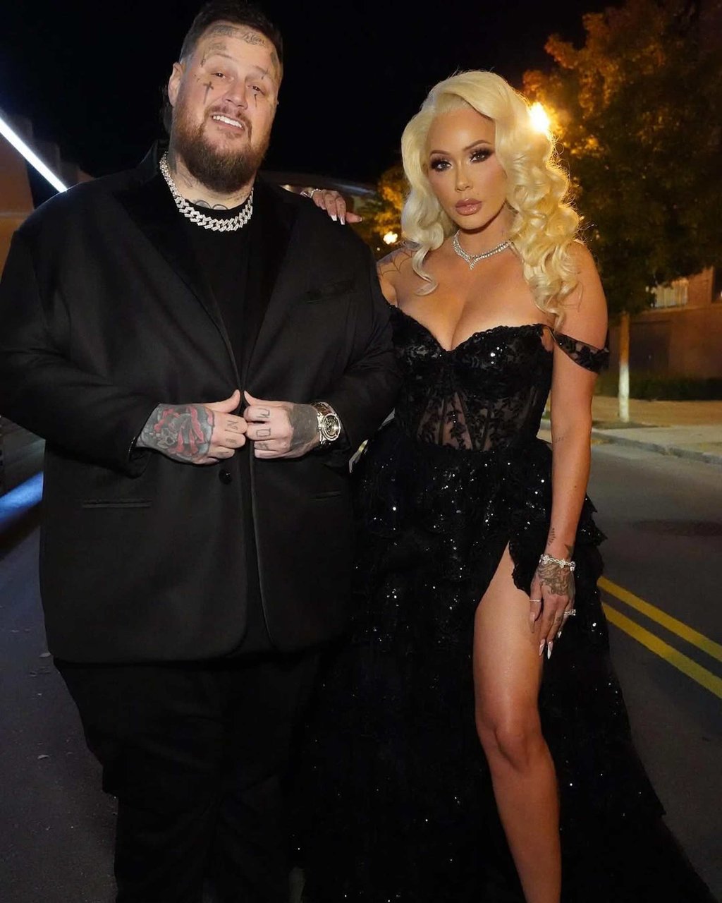 Jelly Roll and Bunnie Xo at the Country Music Association Awards in 2024. Photo: @jellyroll615/Instagram Jelly Roll and Bunnie Xo at the Country Music Association Awards in 2024. Photo: @jellyroll615/Instagram