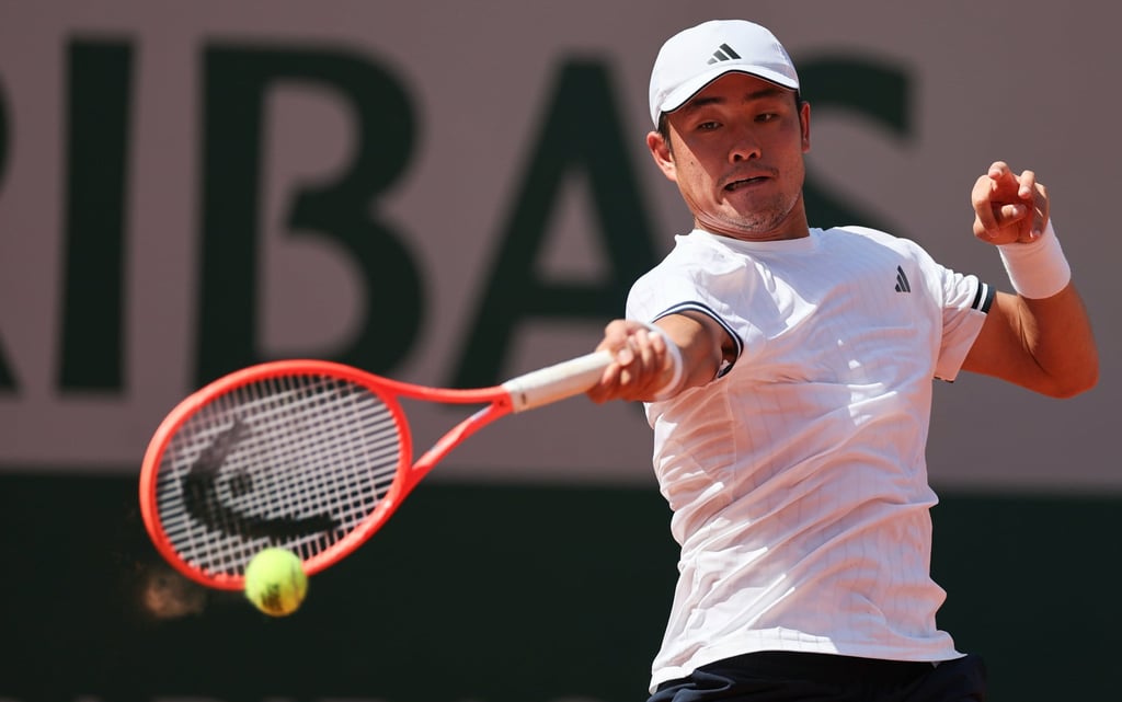 Wu Yibing, here at the French Open, will compete at his third Asian Games. Photo: Xinhua Wu Yibing, here at the French Open, will compete at his third Asian Games. Photo: Xinhua