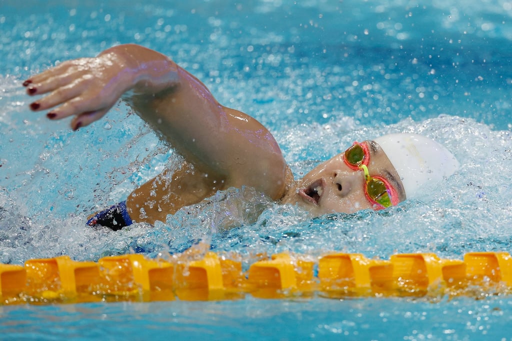 Yu Yiting set an Asian record in the women’s 200m individual medley. Photo: Getty Images Yu Yiting set an Asian record in the women’s 200m individual medley. Photo: Getty Images