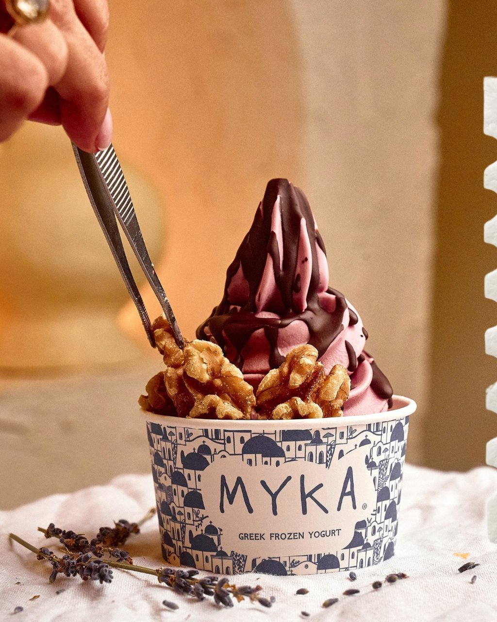 Myka is another hotspot for frozen yogurt. Photo: @myka_greek.usa/Instagram Myka is another hotspot for frozen yogurt. Photo: @myka_greek.usa/Instagram