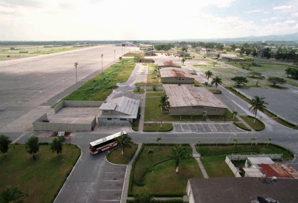 An aerial view of the former US Air Force base at Clark, the Philippines’ Pampanga province, in 1996. Photo: AP An aerial view of the former US Air Force base at Clark, the Philippines’ Pampanga province, in 1996. Photo: AP