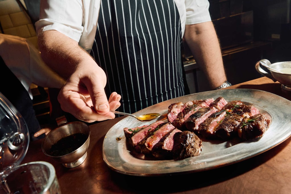 Beef tenderloin served with chimichurri at Don Pedro. Photo: Don Pedro Beef tenderloin served with chimichurri at Don Pedro. Photo: Don Pedro