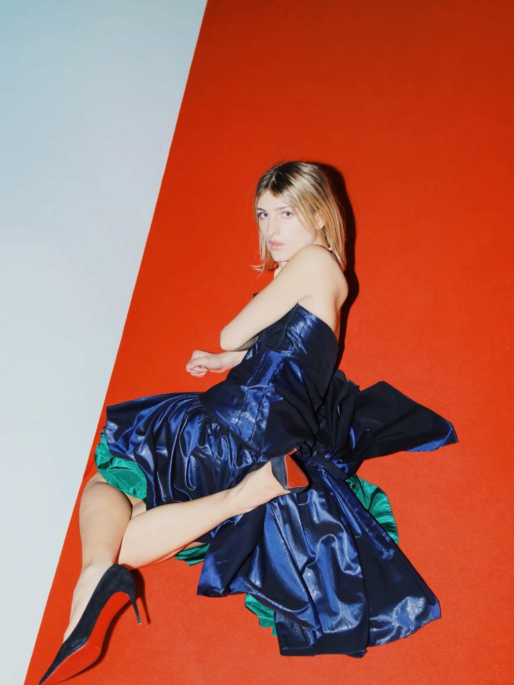 Sullivan Dempsey for Morphew World wearing 1980s YSL. Photo: @morphew_world/Instagram Sullivan Dempsey for Morphew World wearing 1980s YSL. Photo: @morphew_world/Instagram
