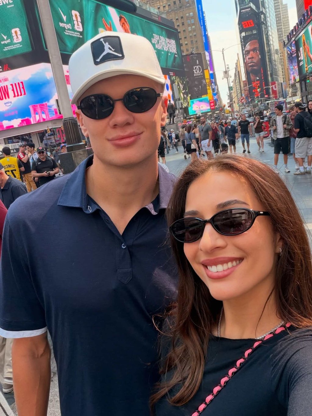 Isabel Haugseng Johansen is accompanying Erling Haaland to the US as the latter plays in the World Cup for Norway. Photo: @isabellaa/Instagram Isabel Haugseng Johansen is accompanying Erling Haaland to the US as the latter plays in the World Cup for Norway. Photo: @isabellaa/Instagram