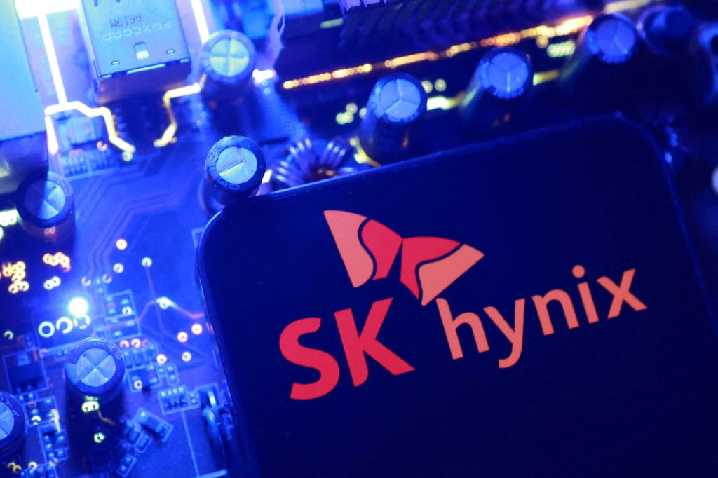 SK Hynix is one of the world’s important suppliers of memory chips used in AI systems. Photo: Reuters SK Hynix is one of the world’s important suppliers of memory chips used in AI systems. Photo: Reuters