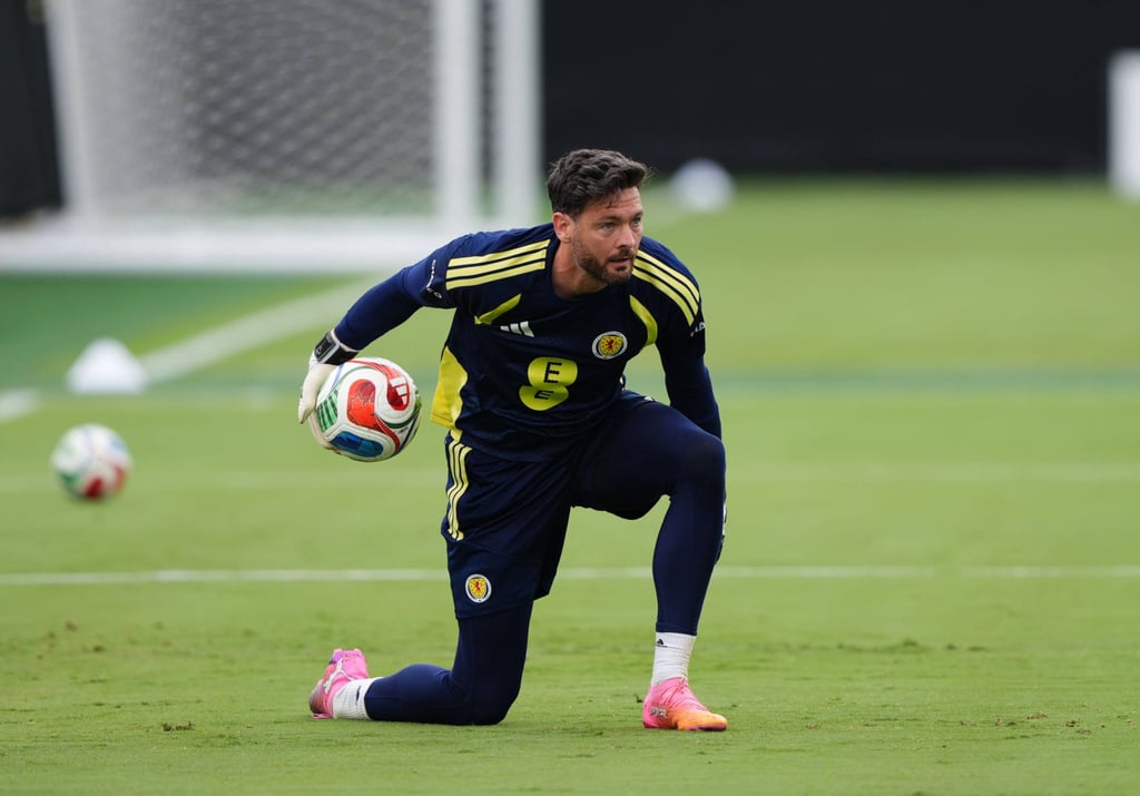 Scotland goalkeeper Craig Gordon during a training session ahead of the 2026 Fifa World Cup. He’s currently 43 years old. Photo: DPA Scotland goalkeeper Craig Gordon during a training session ahead of the 2026 Fifa World Cup. He’s currently 43 years old. Photo: DPA