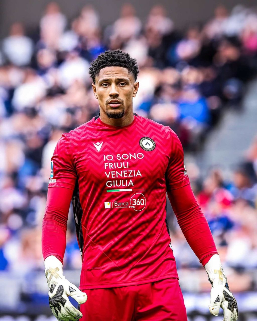Maduka Okoye playing at San Siro Stadium in Milan, in April 2025. Photo: @madukaokoye/Instagram Maduka Okoye playing at San Siro Stadium in Milan, in April 2025. Photo: @madukaokoye/Instagram