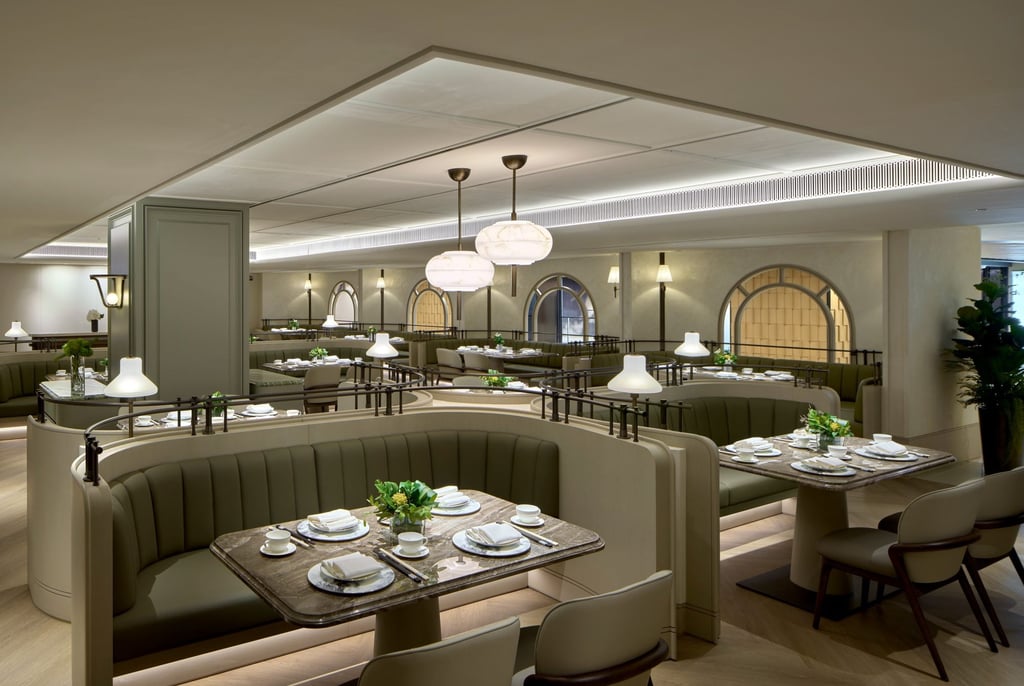 The main dining area at Shanghai Plus in Hong Kong. Photo: Handout