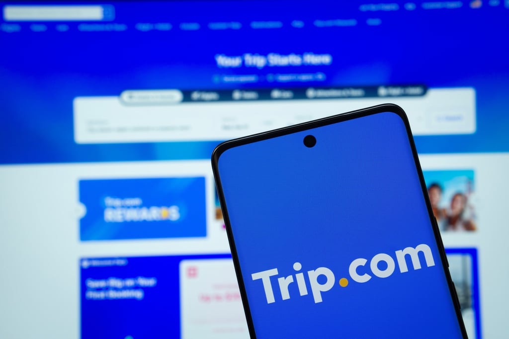 Trip.com forecasts growth of 3 to 8 per cent in the second quarter, the weakest since late 2022. Photo: Shutterstock