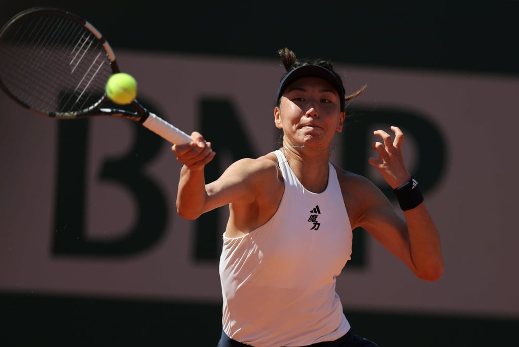 Wang Xinyu has reached the semi-finals in Germany. Photo: Xinhua