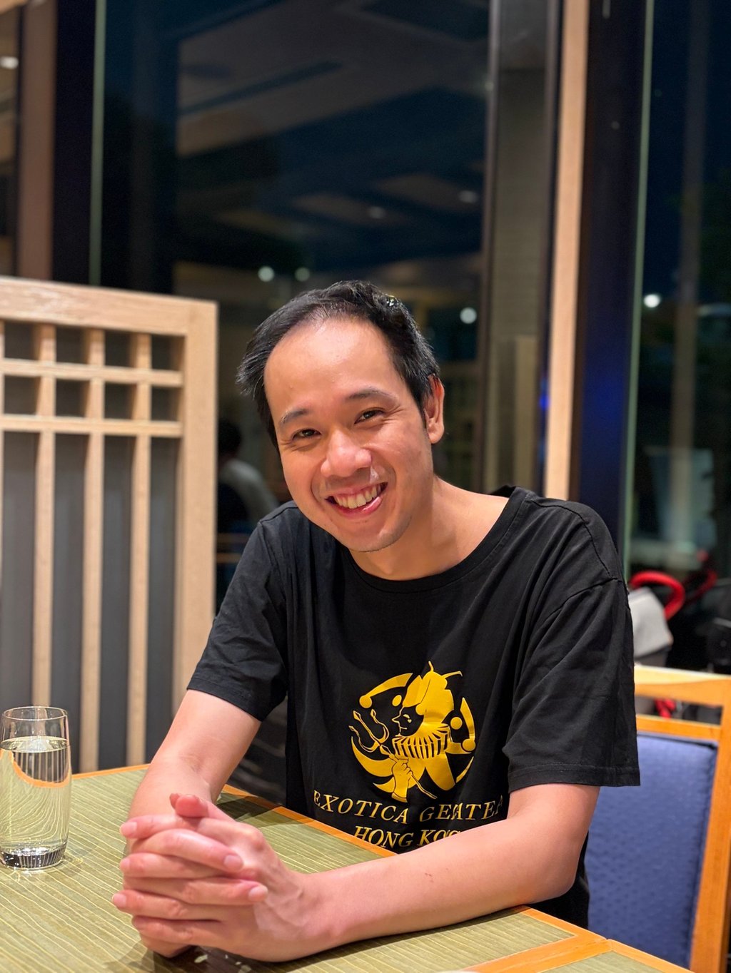 Dan Gan at Sagano, the Kyoto-style Japanese restaurant at the New World Millennium Hong Kong Hotel with which he is currently collaborating. Photo: Chloe Loung
