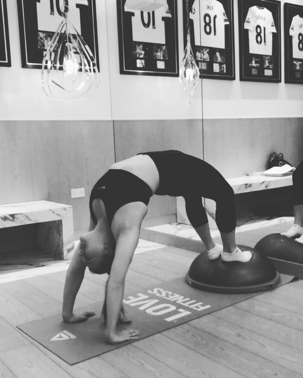 Katie Goodland is a qualified fitness instructor. Photo: @katekanex/Instagram