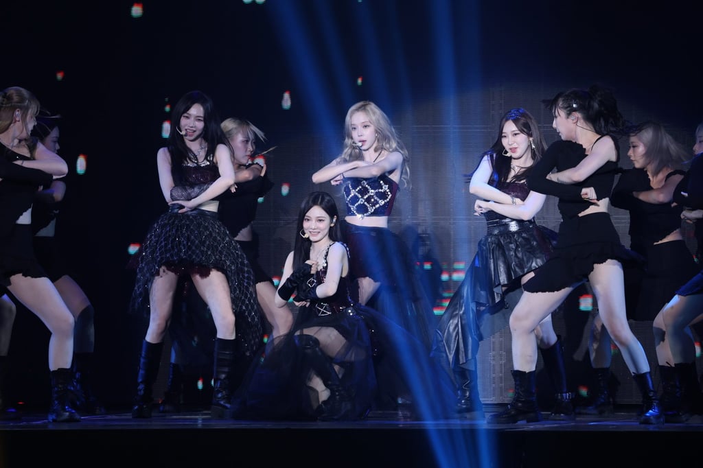K-pop group Aespa performs in Taipei in 2024. Photo: VCG via Getty Images K-pop group Aespa performs in Taipei in 2024. Photo: VCG via Getty Images