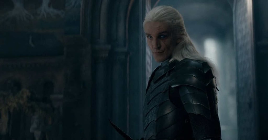 Ewan Mitchell plays the terrifying Prince Aemond Targaryen in the Game of Thrones prequel House of the Dragon. Photo: @houseofthedragonhbo/Instagram
