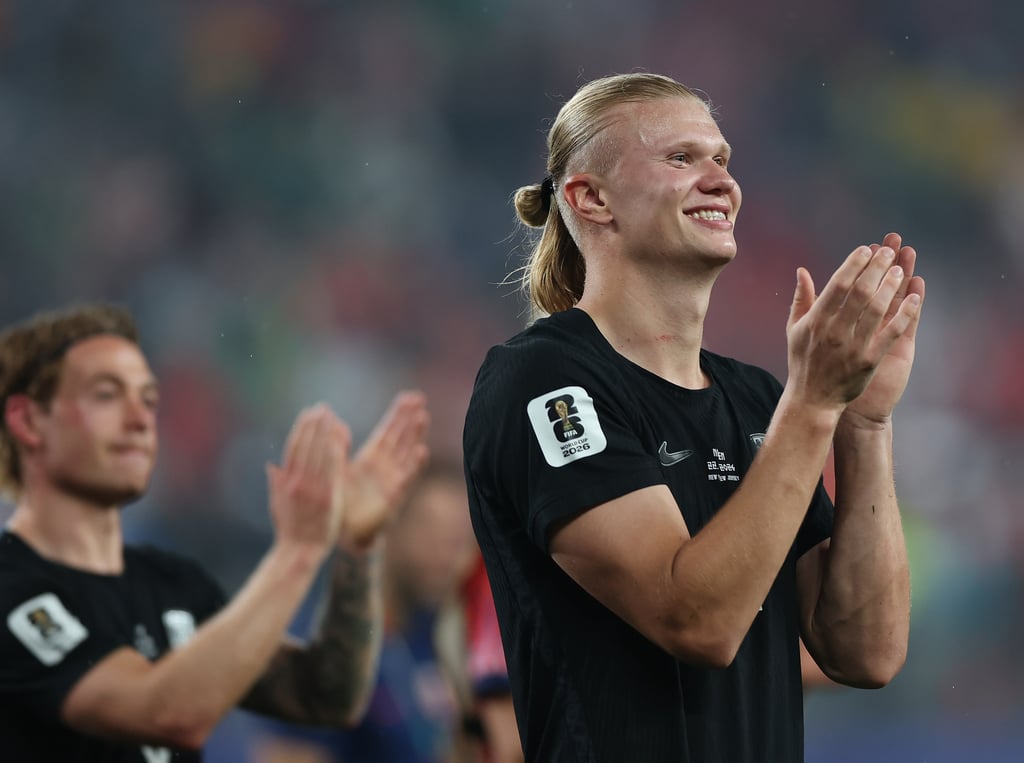 Erling Haaland is enjoying his tournament but says Norway have no hope of winning it. Photo: Xinhua