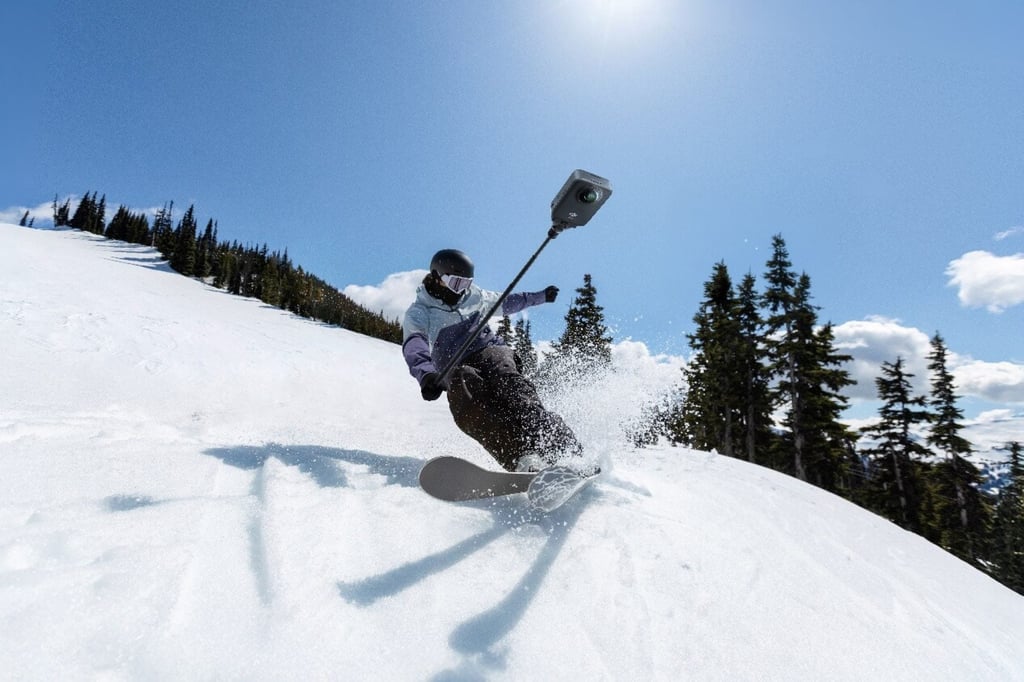 DJI’s 8K panoramic Osmo 360 was its first entry in the 360-degree imaging market. Photo: Handout