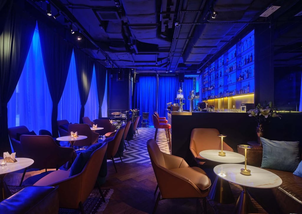 The interior of Take Five, which is located inside Avalon in Hong Kong. Photo: Handout The interior of Take Five, which is located inside Avalon in Hong Kong. Photo: Handout
