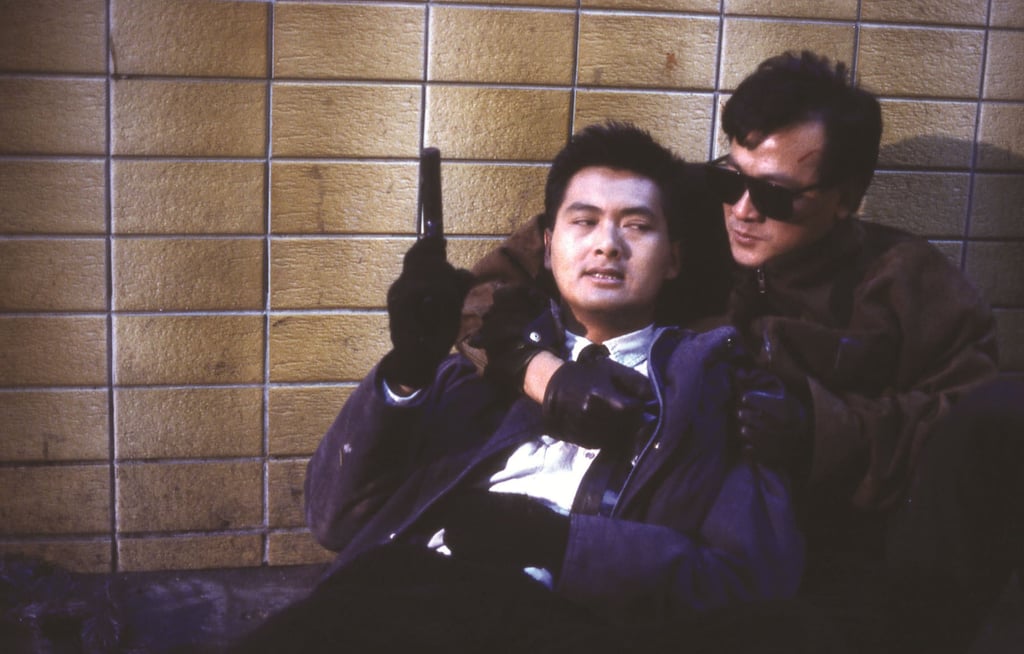 Chow Yun-fat (left) and Danny Lee in a still from City on Fire (1987). Photo: courtesy of Hong Kong Film Archive Chow Yun-fat (left) and Danny Lee in a still from City on Fire (1987). Photo: courtesy of Hong Kong Film Archive