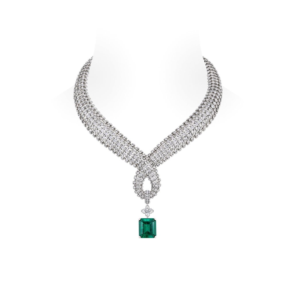 Mesmerism necklace from Louis Vuitton’s Mythica high jewellery collection. Photo: Handout Mesmerism necklace from Louis Vuitton’s Mythica high jewellery collection. Photo: Handout