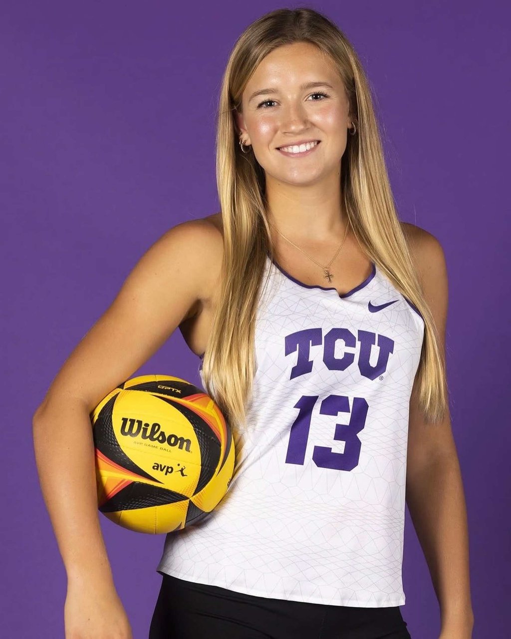 Keagan Polk played volleyball in college. Photo: @keagan.polk/Instagram Keagan Polk played volleyball in college. Photo: @keagan.polk/Instagram