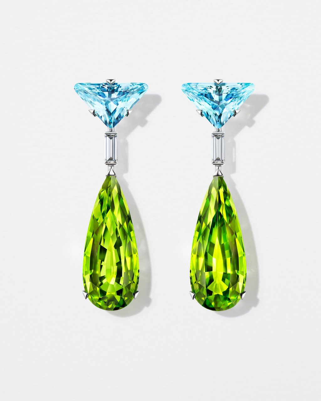 Prada Couleur Vivante fine jewellery earrings by Miuccia Prada and Raf Simons. Photo: Handout Prada Couleur Vivante fine jewellery earrings by Miuccia Prada and Raf Simons. Photo: Handout