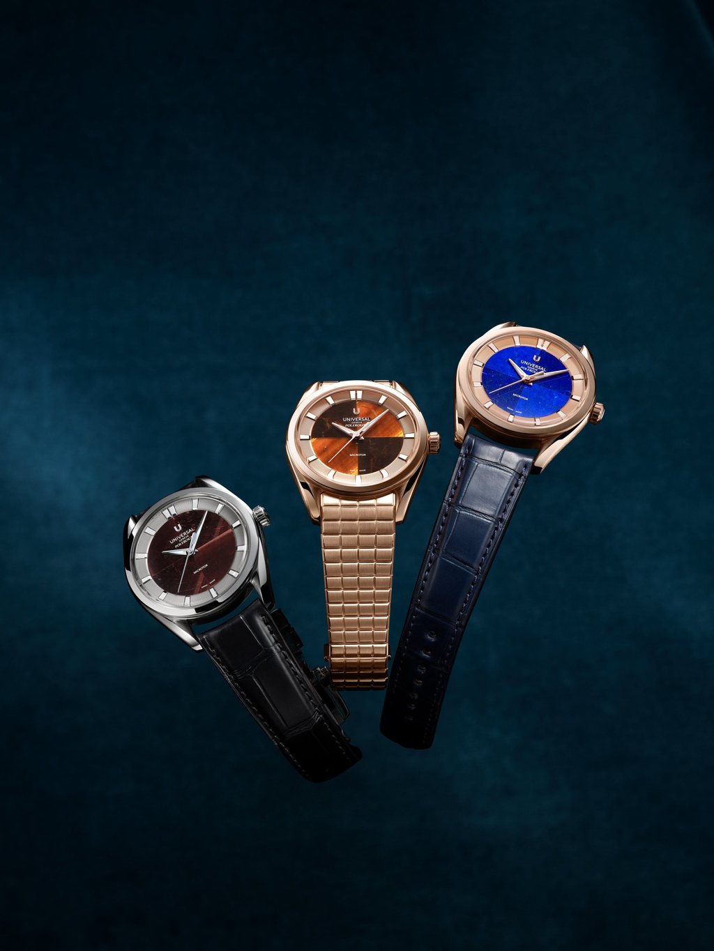 The Universal Genève Polerouter was originally designed by Gérald Genta. Photo: Handout The Universal Genève Polerouter was originally designed by Gérald Genta. Photo: Handout
