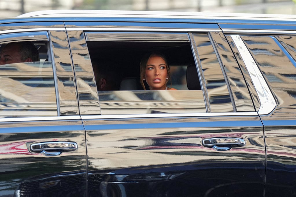 Paulina Gretzky arrives at Madison Square Garden on Friday. Photo: Reuters Paulina Gretzky arrives at Madison Square Garden on Friday. Photo: Reuters