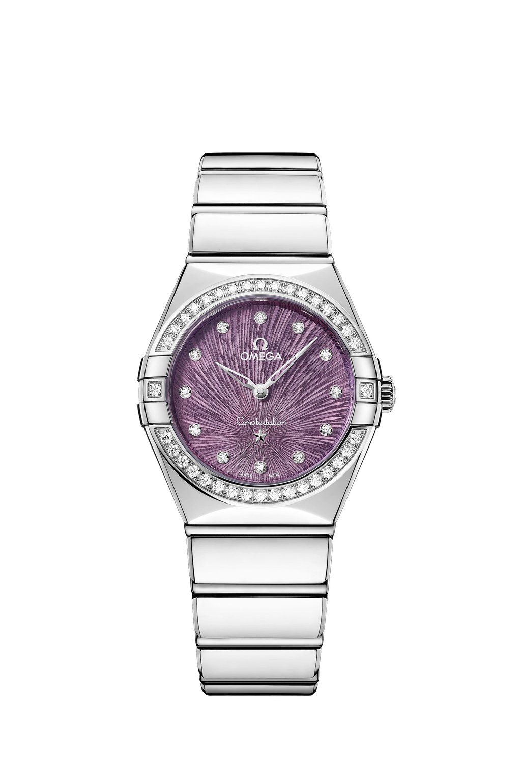Omega Constellation 2024 watch in 28mm in Blush Rose. Photo: Handout Omega Constellation 2024 watch in 28mm in Blush Rose. Photo: Handout