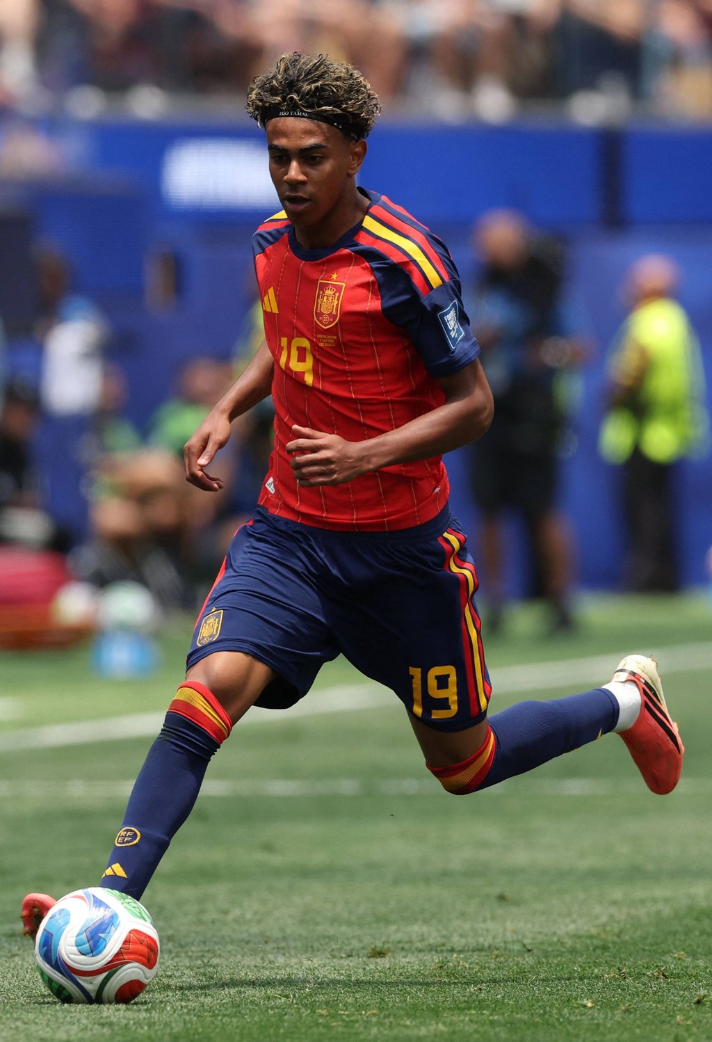Lamine Yamal of Spain during the Fifa World Cup 2026, this month. Photo: AFP Lamine Yamal of Spain during the Fifa World Cup 2026, this month. Photo: AFP