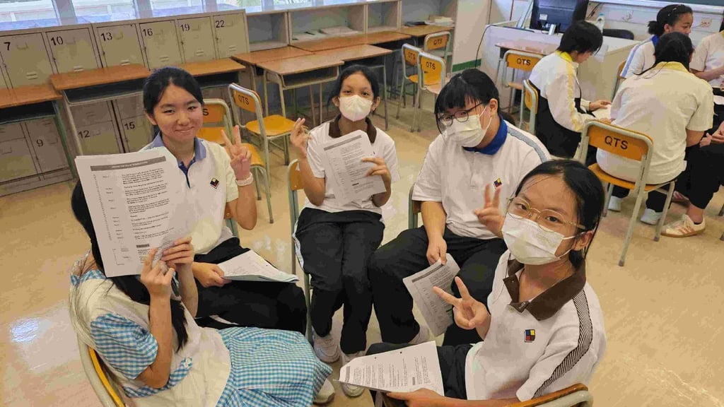 ESUHK’s “English-In-Action” initiative helps students work as a team, rehearse with purpose, and bring text to life, developing the confidence to communicate clearly and compellingly. Photo: Handout ESUHK’s “English-In-Action” initiative helps students work as a team, rehearse with purpose, and bring text to life, developing the confidence to communicate clearly and compellingly. Photo: Handout