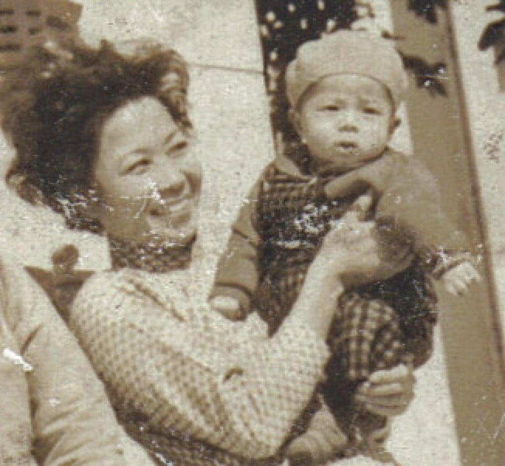 Baby Louis with his mother in 1960. Photo: courtesy of Louis Ho