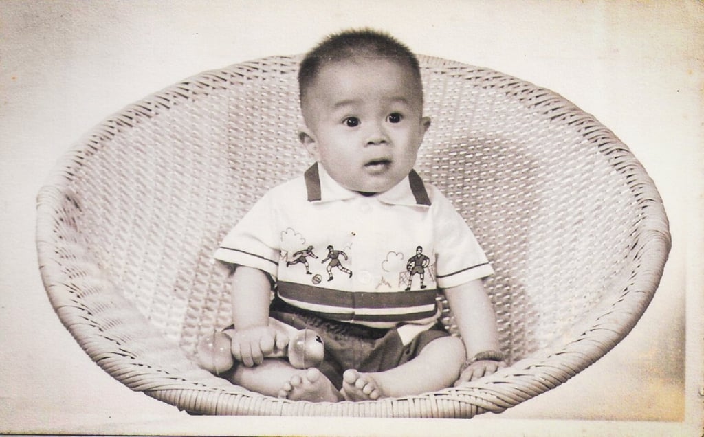 Louis in 1961. Photo: courtesy of Louis Ho