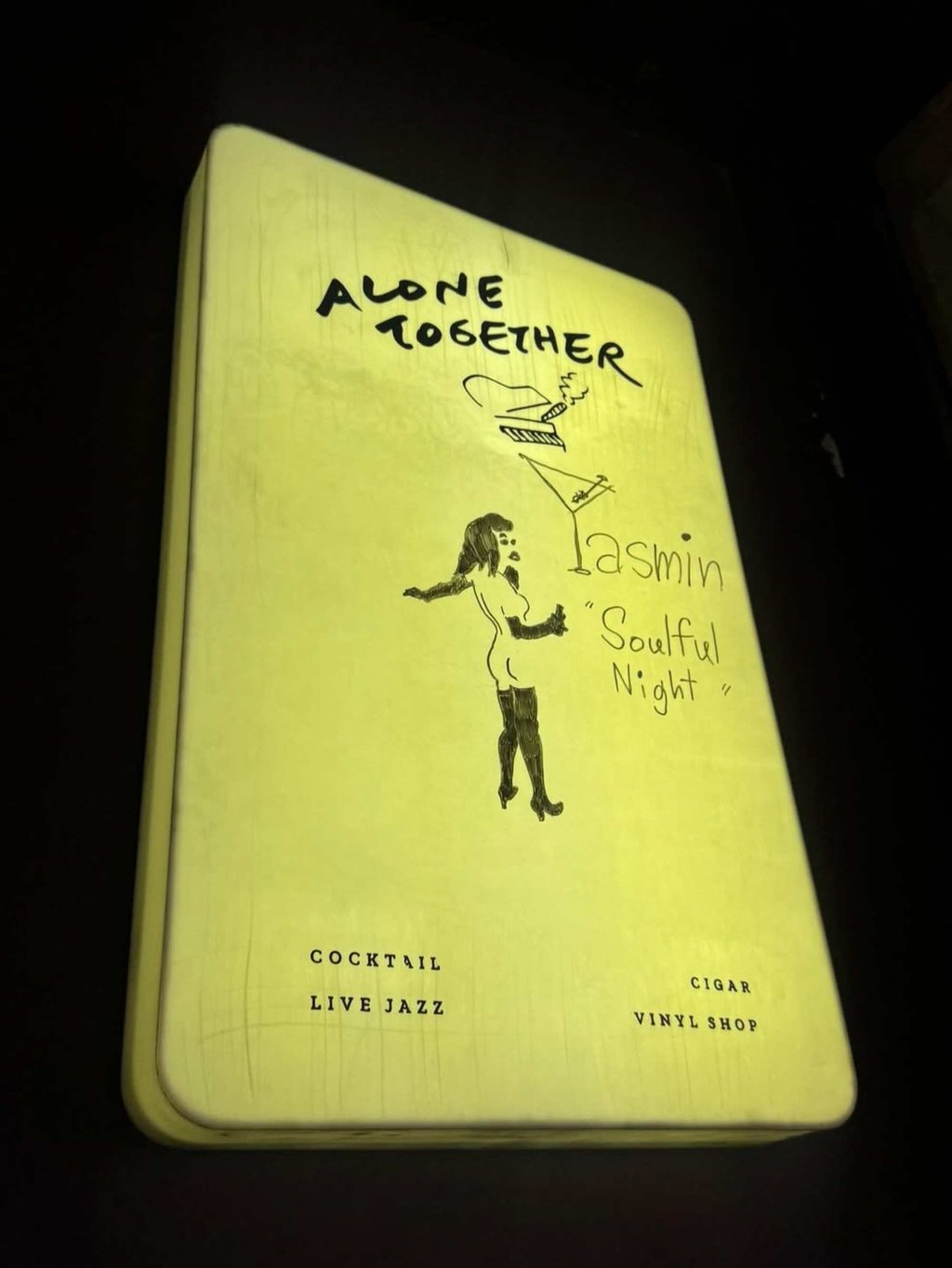 Alonetogether Bar in Sukhumvit, Bangkok. Photo: @alonetogetherbangkok/Instagram Alonetogether Bar in Sukhumvit, Bangkok. Photo: @alonetogetherbangkok/Instagram