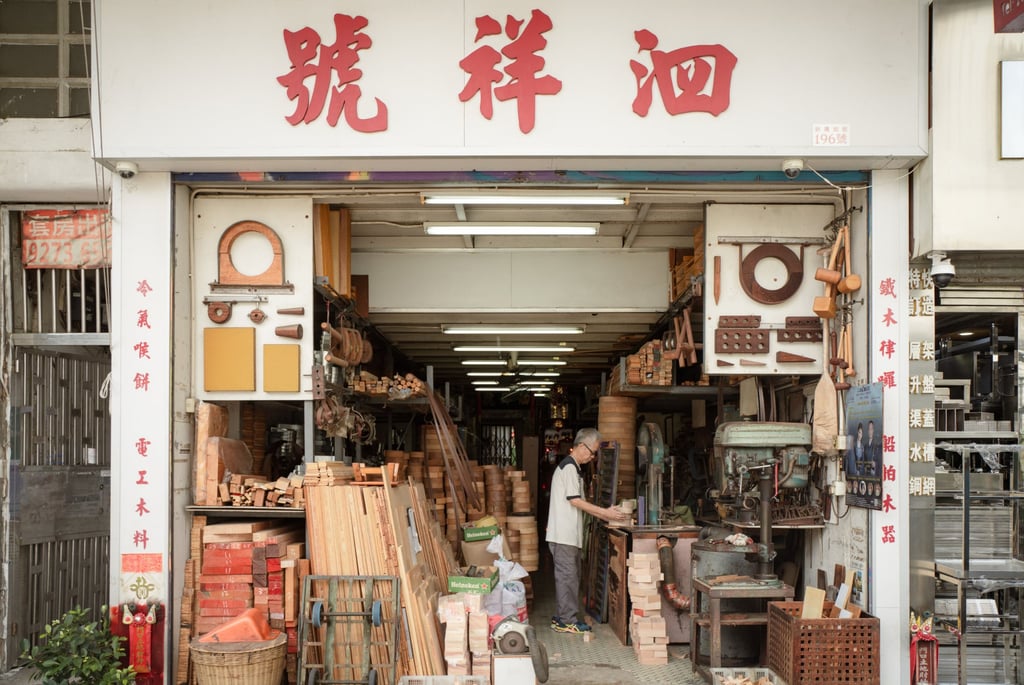Ho in his Sze Cheung store. Photo: Alexander Mak