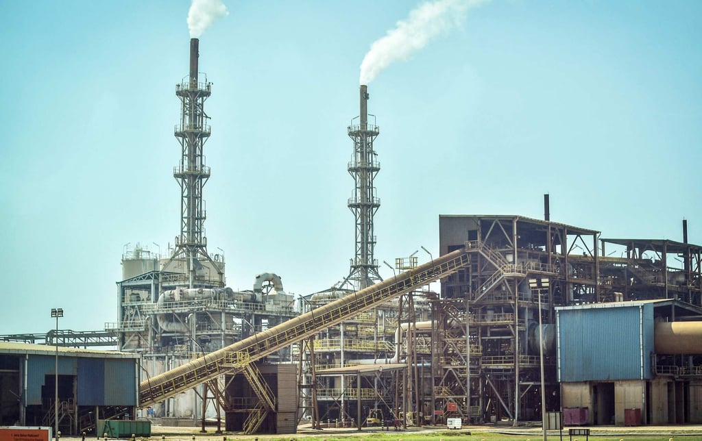 A Lynas facility in Malaysia’s Gebeng is seen on April 8. Photo: AFP A Lynas facility in Malaysia’s Gebeng is seen on April 8. Photo: AFP