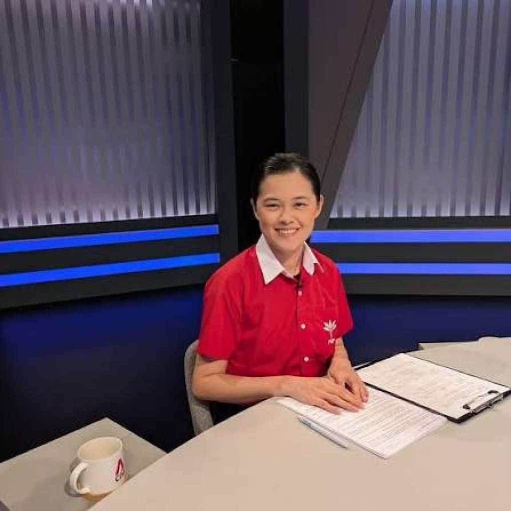 Stephanie Tan announces her resignation on social media. Photo: Instagram/progresssingaporeparty Stephanie Tan announces her resignation on social media. Photo: Instagram/progresssingaporeparty