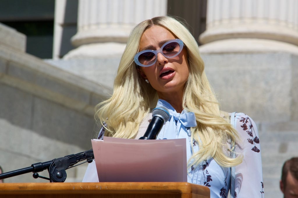 Paris Hilton spent almost a year at the school. Photo: AP Paris Hilton spent almost a year at the school. Photo: AP
