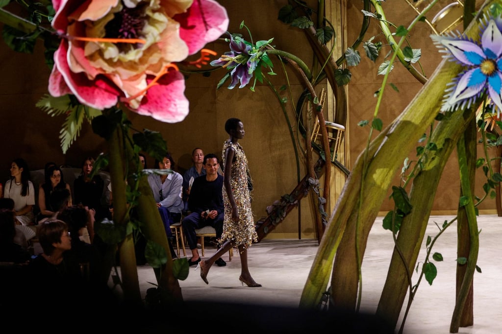The magical land created by Chanel for its haute couture fall/winter 2026-27 show. Photo: AFP The magical land created by Chanel for its haute couture fall/winter 2026-27 show. Photo: AFP