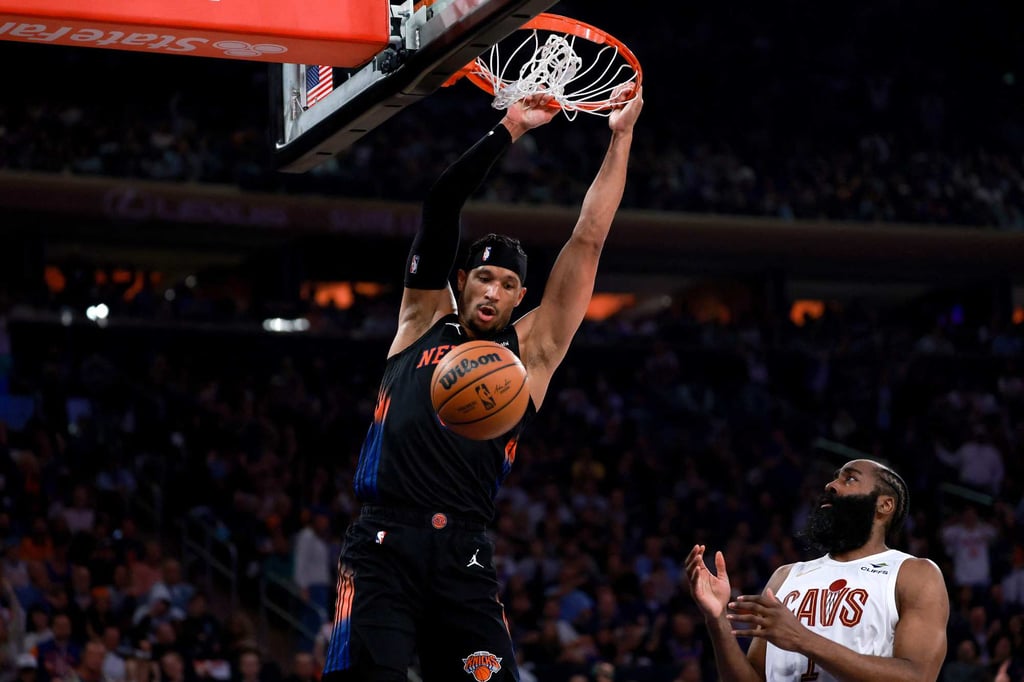 Josh Hart in game two of the NBA Eastern Conference Finals at Madison Square Garden on May 21. Photo: Getty Images/AFP Josh Hart in game two of the NBA Eastern Conference Finals at Madison Square Garden on May 21. Photo: Getty Images/AFP