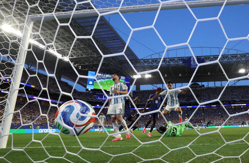Argentina struggled against tiny Cabo Verde in the round of 32 before winning 3-2. Photo: Xinhua Argentina struggled against tiny Cabo Verde in the round of 32 before winning 3-2. Photo: Xinhua