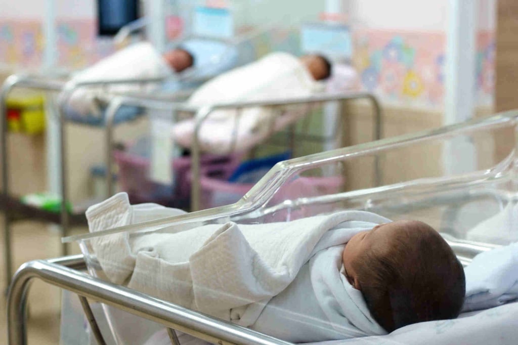 Newborn babies in hospital. Surrogate mothers in Southeast Asia can be paid up to US$15,000 to help strangers become parents. Photo: Shutterstock Newborn babies in hospital. Surrogate mothers in Southeast Asia can be paid up to US$15,000 to help strangers become parents. Photo: Shutterstock