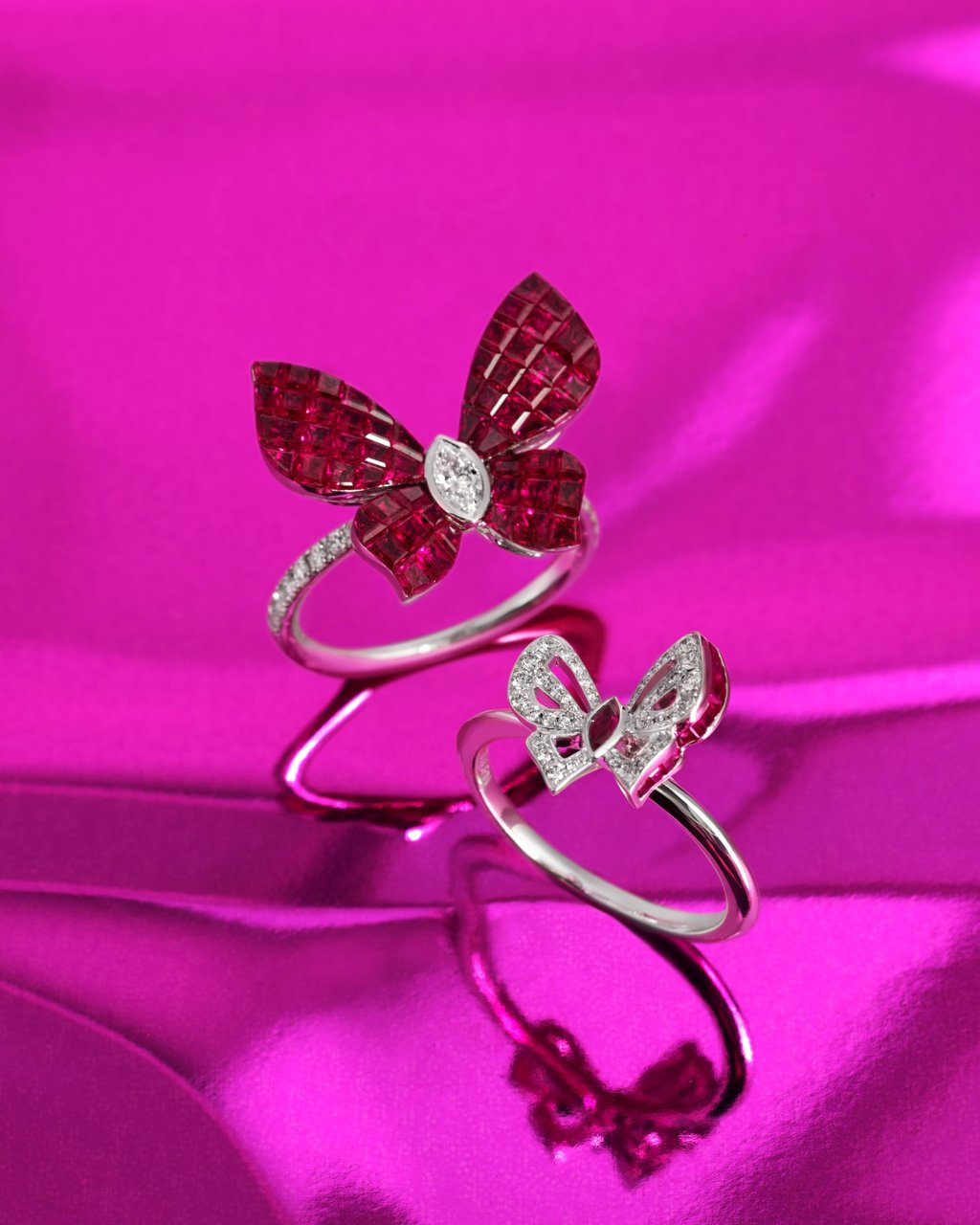 Stenzhorn butterfly rings. Photo: Handout Stenzhorn butterfly rings. Photo: Handout