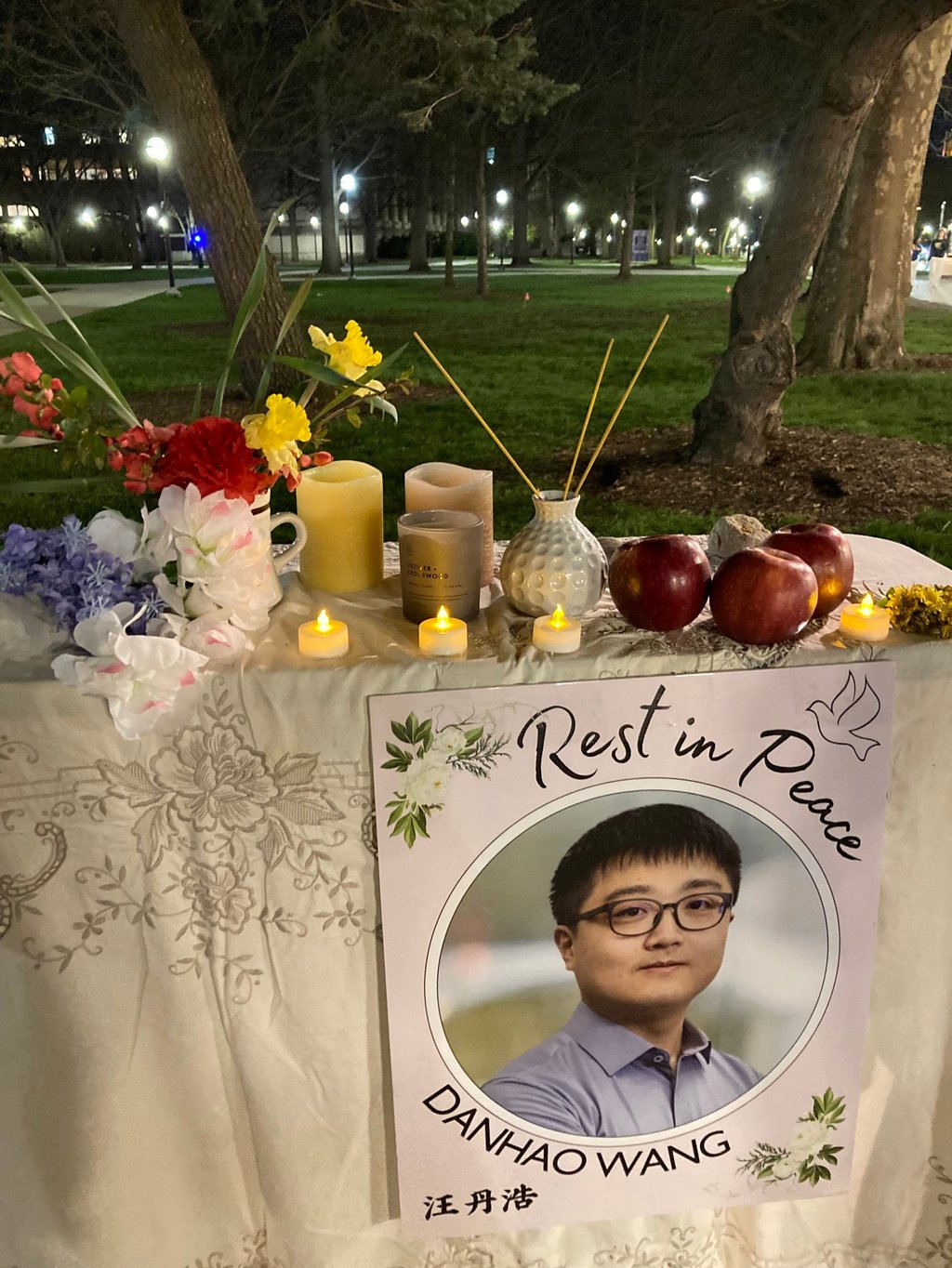 US federal law enforcement interviewed Wang Danhao the day before his death in Ann Arbor, Michigan. Photo: Linda Wan US federal law enforcement interviewed Wang Danhao the day before his death in Ann Arbor, Michigan. Photo: Linda Wan