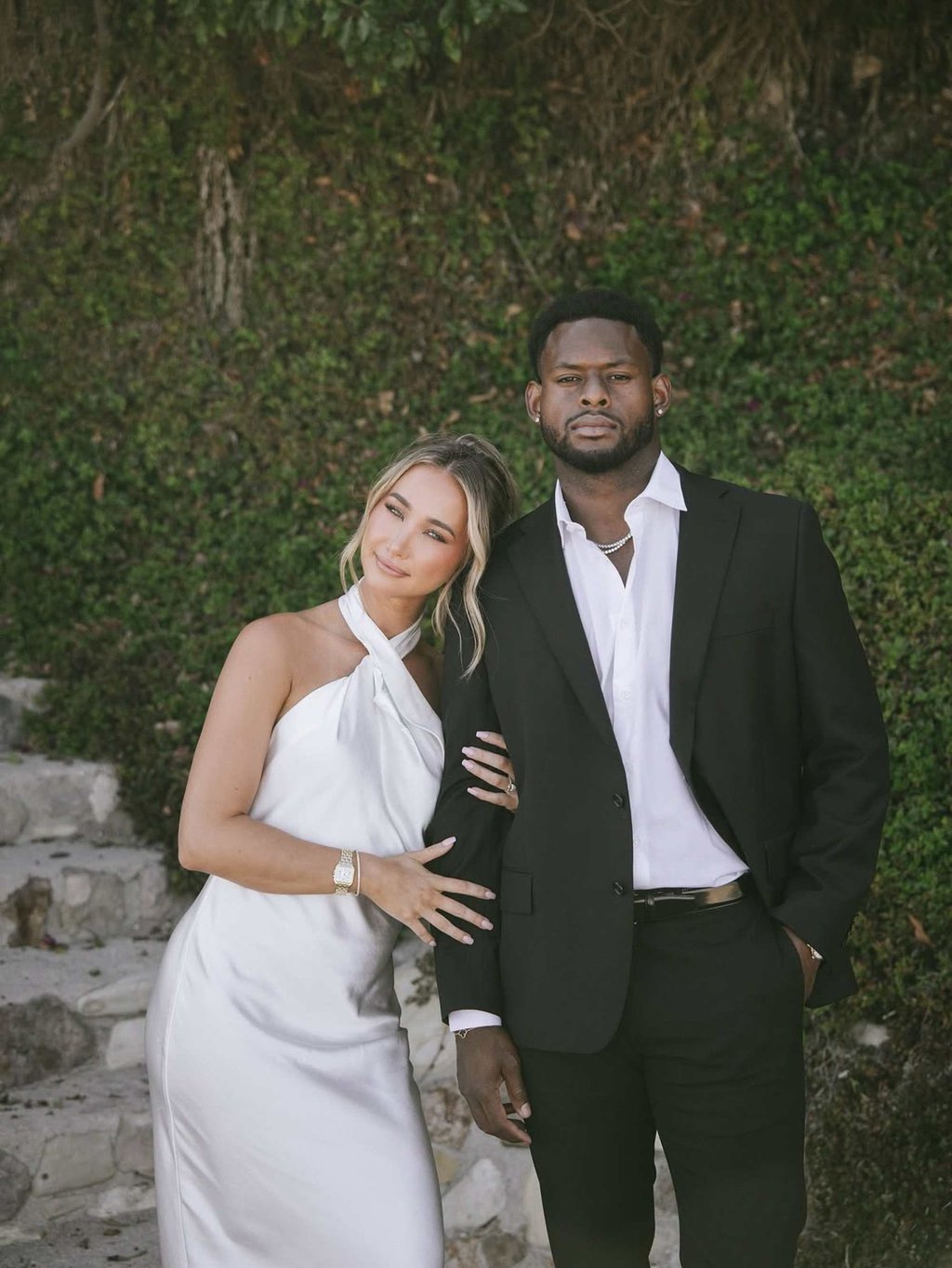 JuJu Smith-Schuster and Laura Kruk’s pre-wedding photographs, in 2025. Photo: @laura_kruk/Instagram JuJu Smith-Schuster and Laura Kruk’s pre-wedding photographs, in 2025. Photo: @laura_kruk/Instagram