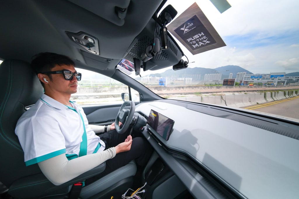 The operator must switch to driving the AV manually once it exits the approved route, under current licence regulations for the pilot scheme. Photo: Dickson Lee The operator must switch to driving the AV manually once it exits the approved route, under current licence regulations for the pilot scheme. Photo: Dickson Lee
