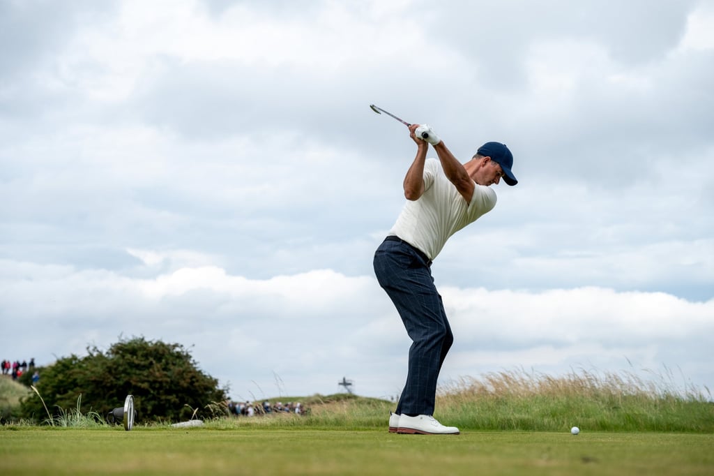 Rolex Testimonee Adam Scott at The Open in 2025 in Royal Portrush. Photo: Handout Rolex Testimonee Adam Scott at The Open in 2025 in Royal Portrush. Photo: Handout