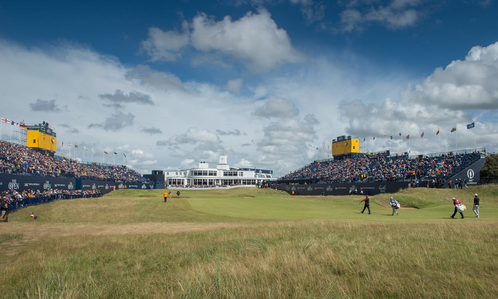 The 18th hole at Royal Birkdale during The Open in 2017. Photo: Handout The 18th hole at Royal Birkdale during The Open in 2017. Photo: Handout