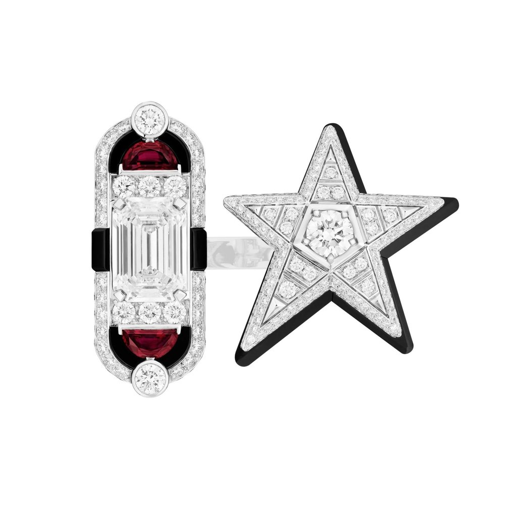 Chanel Signes & Symboles Talisman Contraste high jewellery ring. Photo: Handout Chanel Signes & Symboles Talisman Contraste high jewellery ring. Photo: Handout