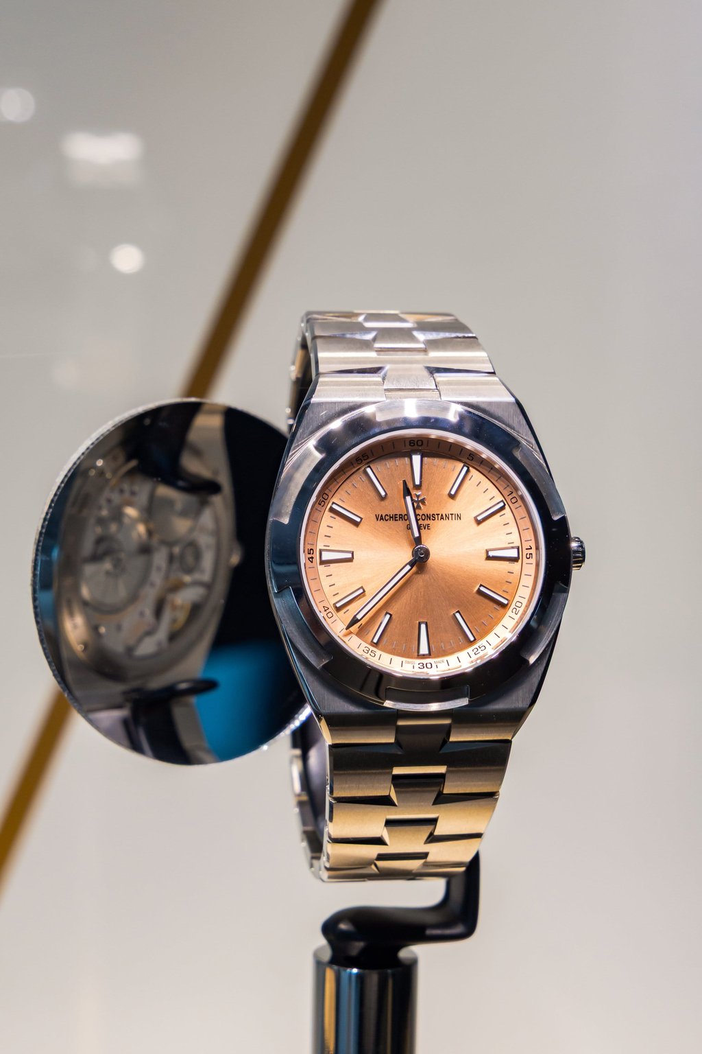 Vacheron Constantin’s Overseas Self-Winding Ultra Thin watch. Photo: Handout Vacheron Constantin’s Overseas Self-Winding Ultra Thin watch. Photo: Handout