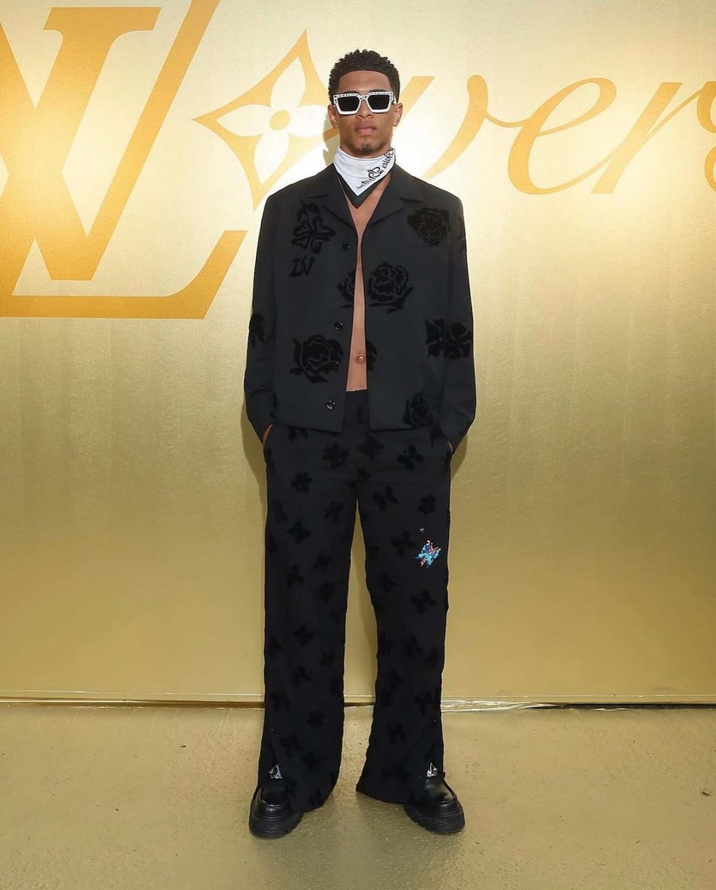 Jude Bellingham is a regular front-rower at Louis Vuitton shows. Photo: @judebellingham/Instagram Jude Bellingham is a regular front-rower at Louis Vuitton shows. Photo: @judebellingham/Instagram